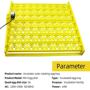 Automatischer Ei -Inkubator, 56 Eier, Motor, Turn -Tablett, Farmgeflügel -Inkubationsgeräte, Farmgeflügelkinokudevorrichtung 8 Hauptverkäufe inkubieren - №2