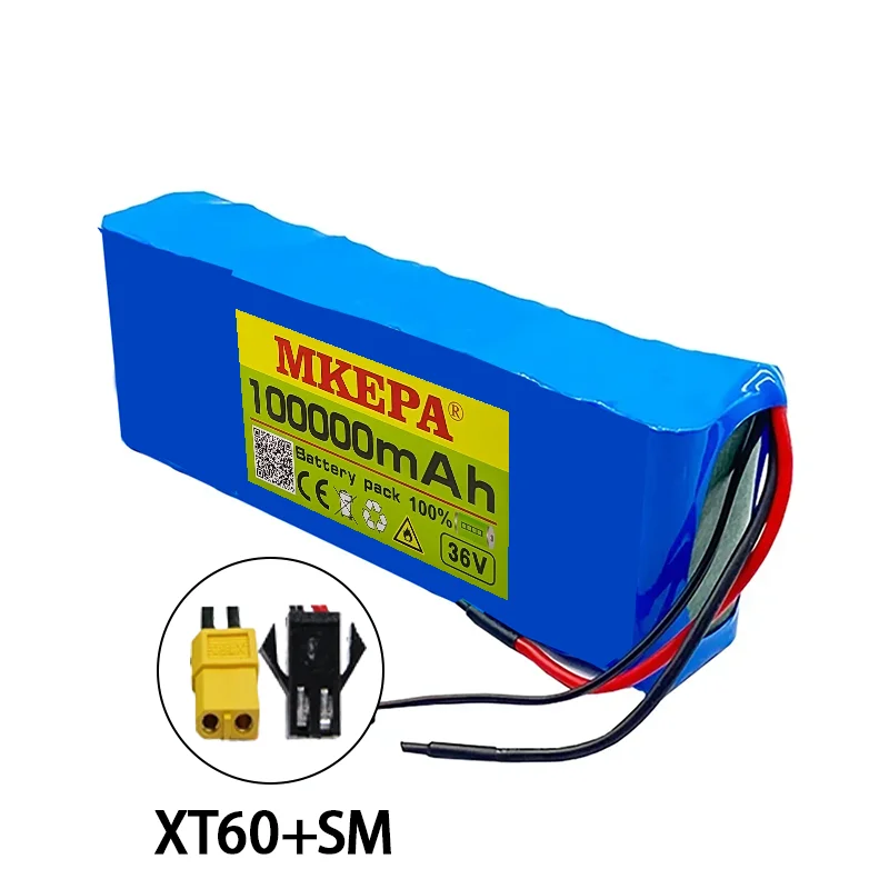 10S2P 36V 100000mAh 42v Electric Scooter Battery Lithium Electric Scooter 800W Electric Scooter Battery 10s2p 36V Battery