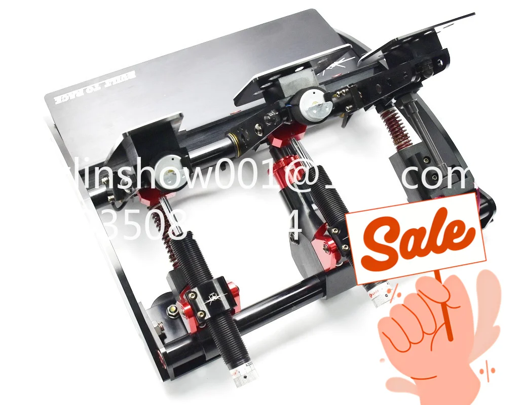 I33T racing simulation adjustable hydraulic bar pedal buffer