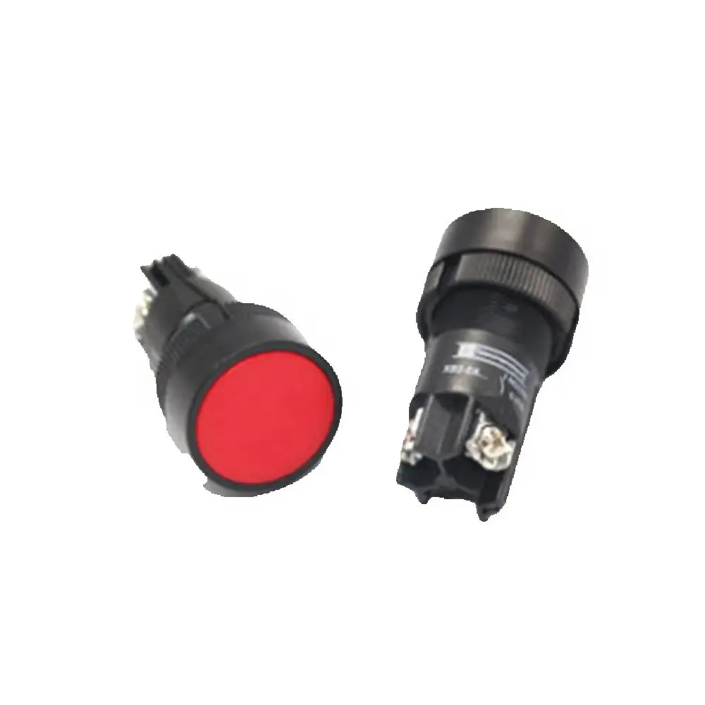 Interruptor de botón de Reinicio automático, fuente de alimentación, 22mm, XB2-EA131, EA142, EA135, EA145, EA155, EA121