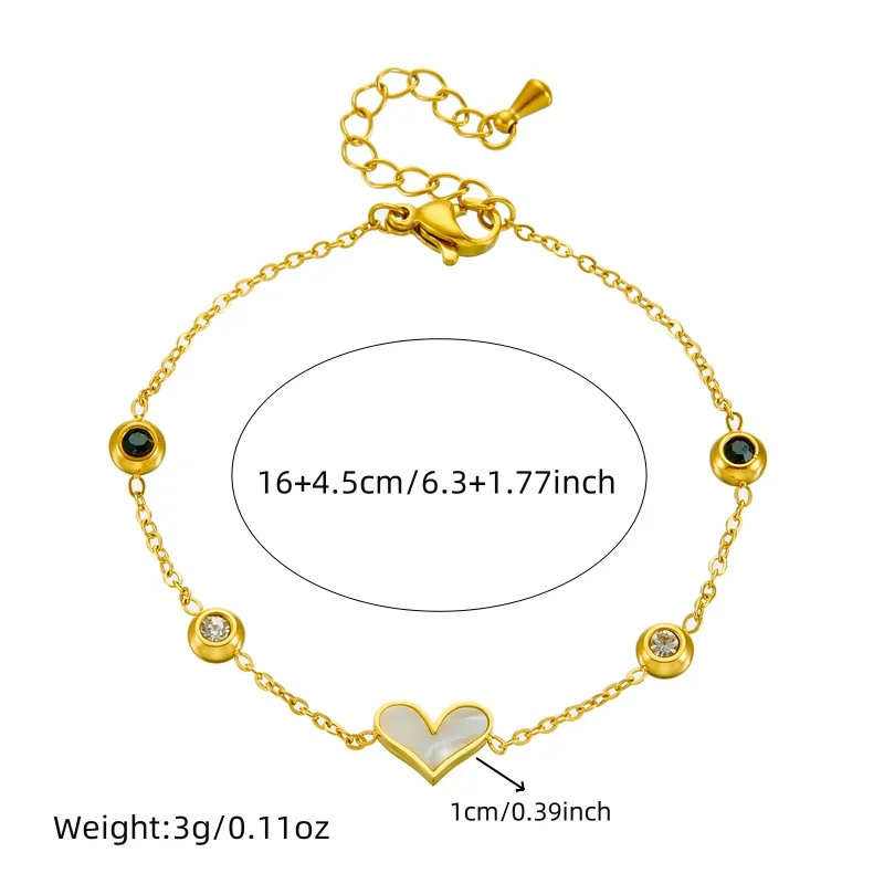 DIEYURO 316L Stainless Steel The Devil's Eye Bracelet For Womens New Gold Color Fashion Evil Eyes Bracelets Jewelry Party Gifts