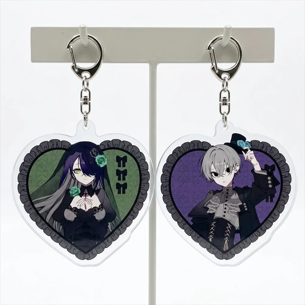 6CM Anime Touhou Project Acrylic Keychain Stand Model Ornament Accessories Goods Christmas Gifts