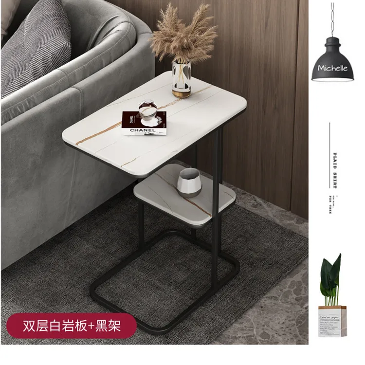 JOYLIVE Coffee Table Sofa Side Table Living Room Small Side Table Slate Table Home Use 2022 New Arrival Dropshipping