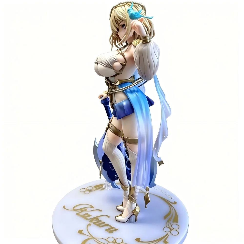 

﻿ 1/6 Scale 5th Villager Priscilla Female Character Model Kit PVC Garage Kit Collectible Complete Figure