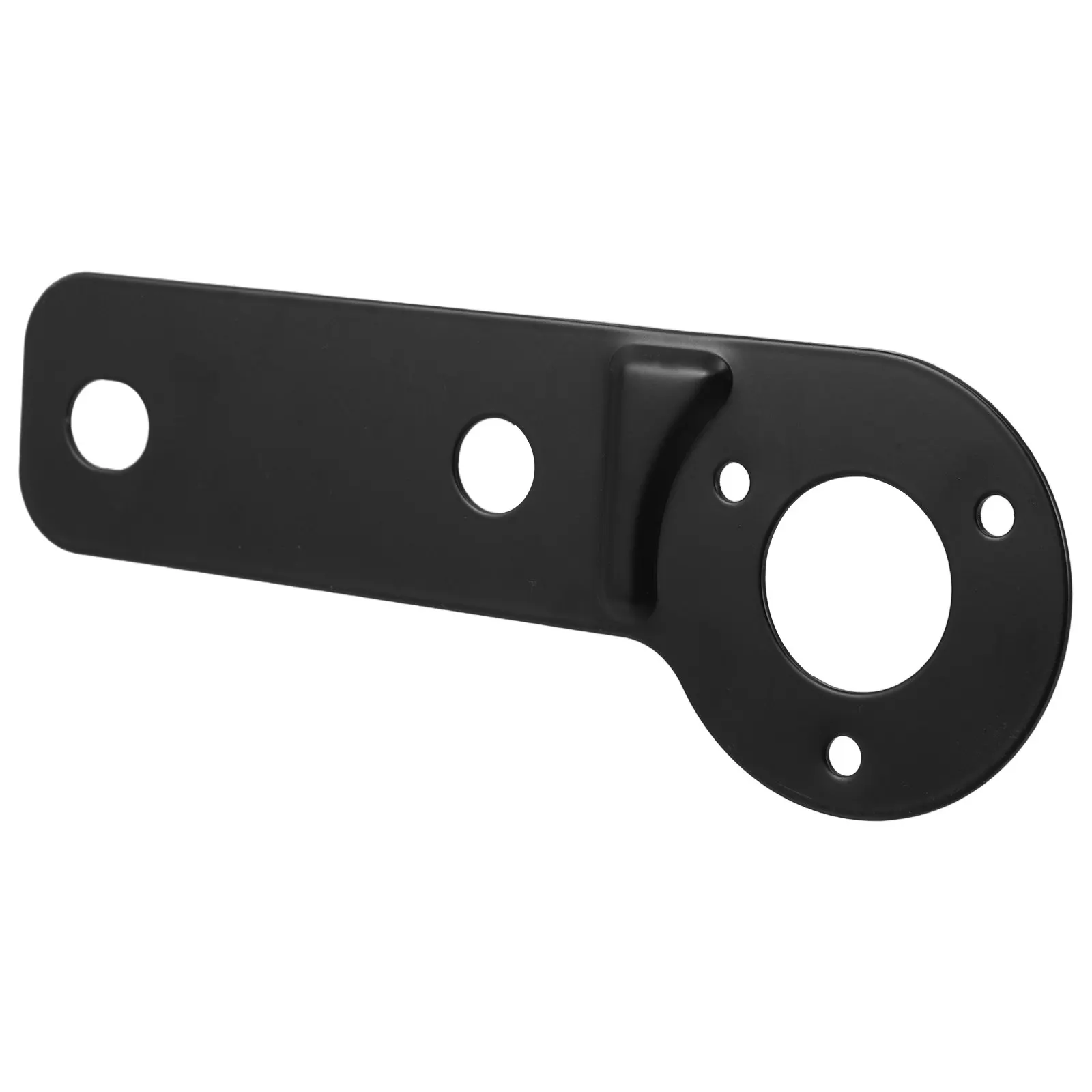 

Robust Iron Trailer Connector Bracket for Rv Towing Harness Mounting Heavy Duty Socket Support Stable Vehicle Rear Wiring