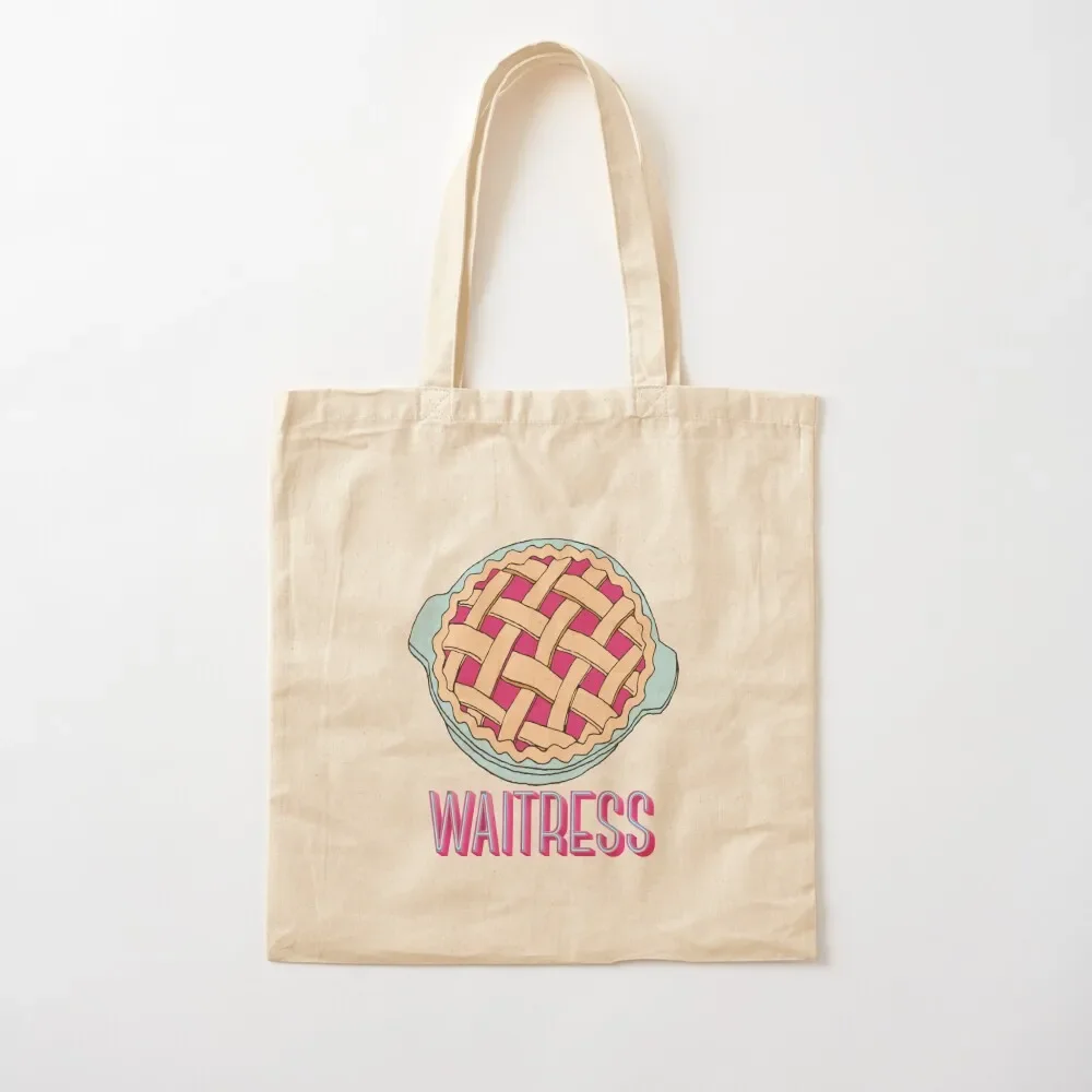 

Waitress the Musical Logo and Cherry Pie - Broadway, West End Tote Bag reusable shopping bags personalized tote bag Tote Bag