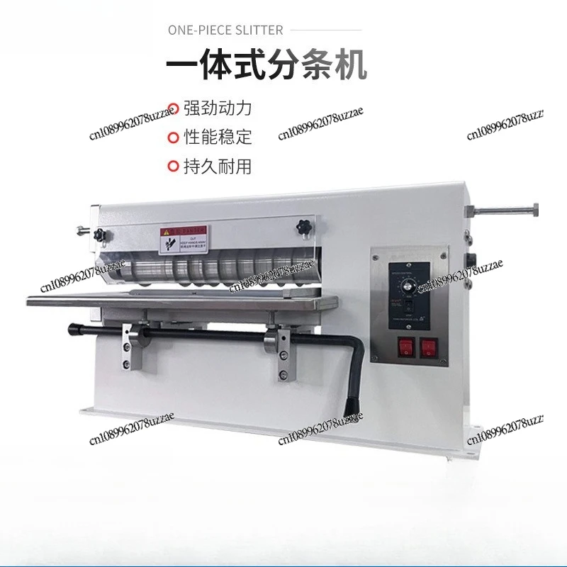 16-Inch Leather Slitting Machine,rubber Felt Hair Opening Single Head Direct Drive Speed Regulation Pedal New Product