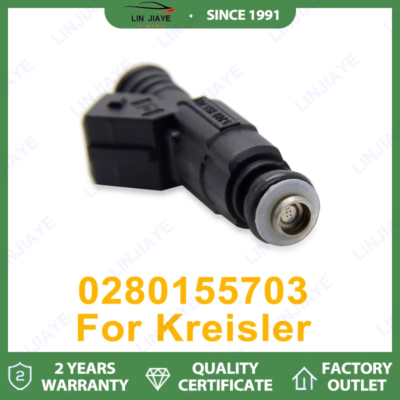 

1/4 шт. обновленная топливная форсунка с 4 отверстиями для Jeep Wrangler Cherokee 4.0L 0280155703