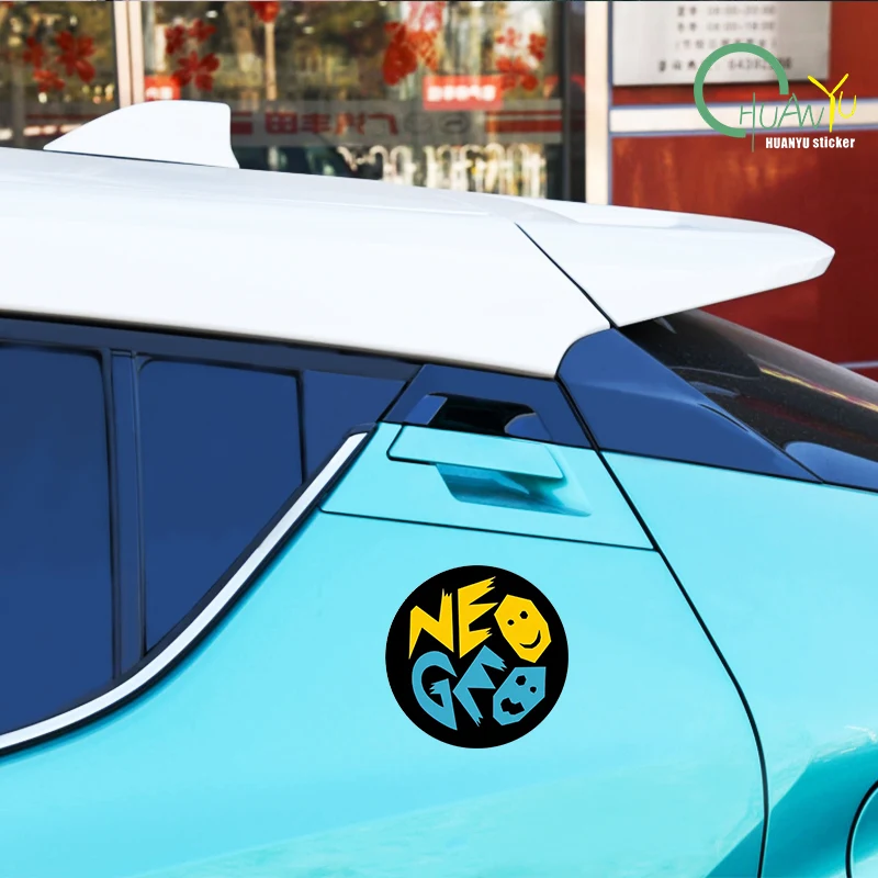 สติกเกอร์ย้อนยุคแนวแฟชั่นสำหรับเล่นเกมสติกเกอร์ติดรถไวนิล jdm รถจักรยานยนต์รูปลอกติดผนังหน้าต่างรถแล็ปท็อป
