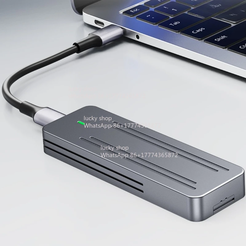 I9GTR M.2 Solid State NVMe Mobile Hard Disk Box Sata Dual Protocol M2 External Typec