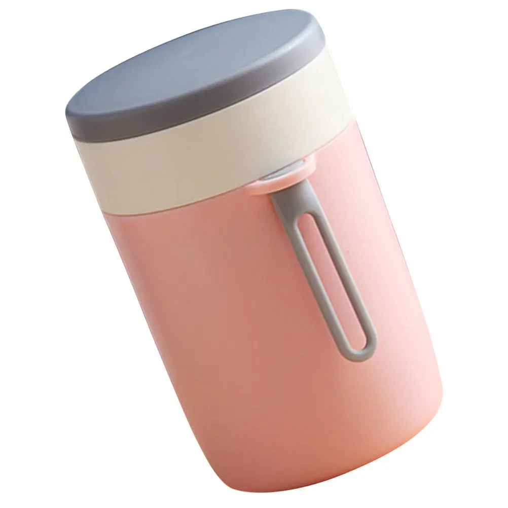 

Insulated Soup Cup Portable Thermal Breakfast Cup Leakproof Food Grade Stainless Steel Porridge Milk Juice Hot Cold Liquid