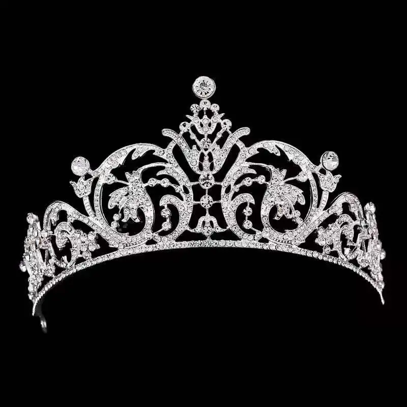 European British York Tiara Crown Girls Woman Bridal Birthday Wedding Party Prom Evening Dress Hair Accessories