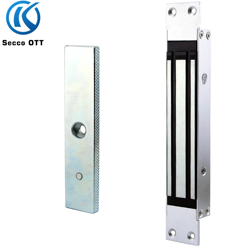 DC 12V Embedded 280KG Single Door Electric Lock Magnetic Lock, Waterproof, With Signal Feedback, For Access Control System