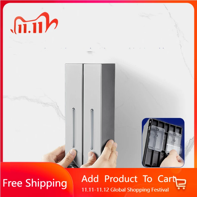 

Bathroom Luxury Liquid Soap Dispensers Nordic Natural Shower White Liquid Soap Dispensers Kitchen Shampoo Chuveiro Fixture