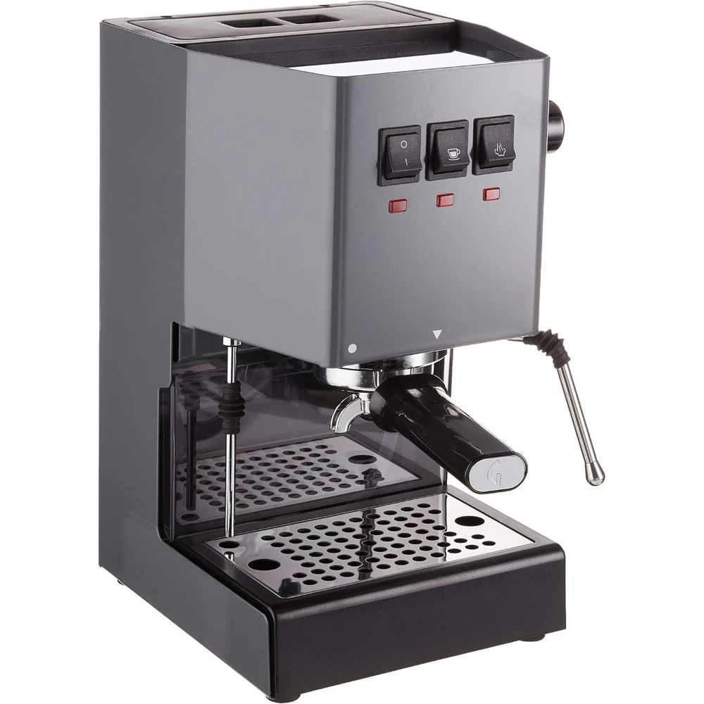 

Classic Evo Pro Espresso Machine, Industrial Grey,Small, 9 Bar Espresso Extractions, Stainless Steel 58mm Commercial Portafilter