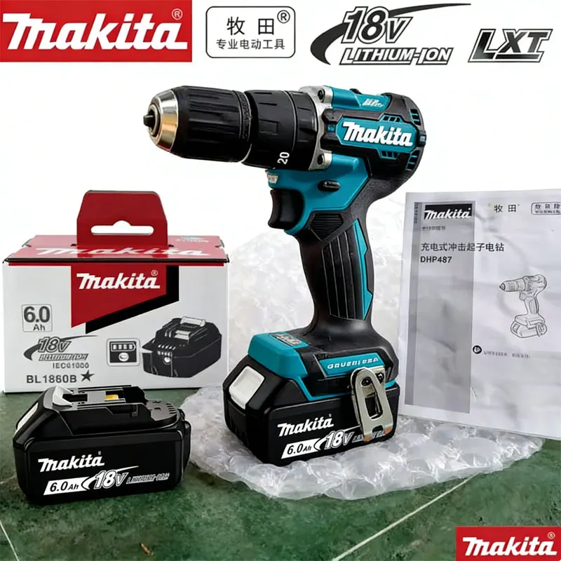 

Makita 18V 6.0Ah Rechargeable Li-ion Battery Replacement for BL1850 BL1840 18V Makita Power Tools Battery with BMS Protectio