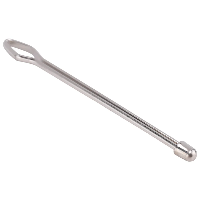 Aa63 kit de laço de costura de 6 peças, gancho giratório de laço flexível, pinça de metal, ferramenta de giro de laço longo com trava