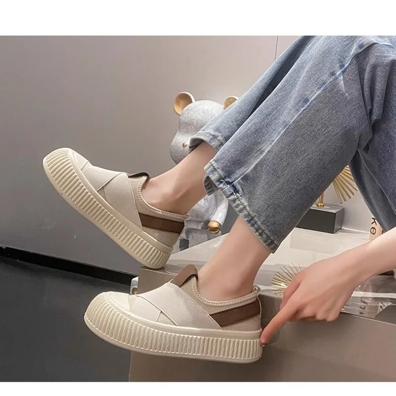 

Spring Summer New Designer Women Shoes Fashion Casual Breathable Fisherman Shoes Ladies Light Women's Vulcanize Shoes