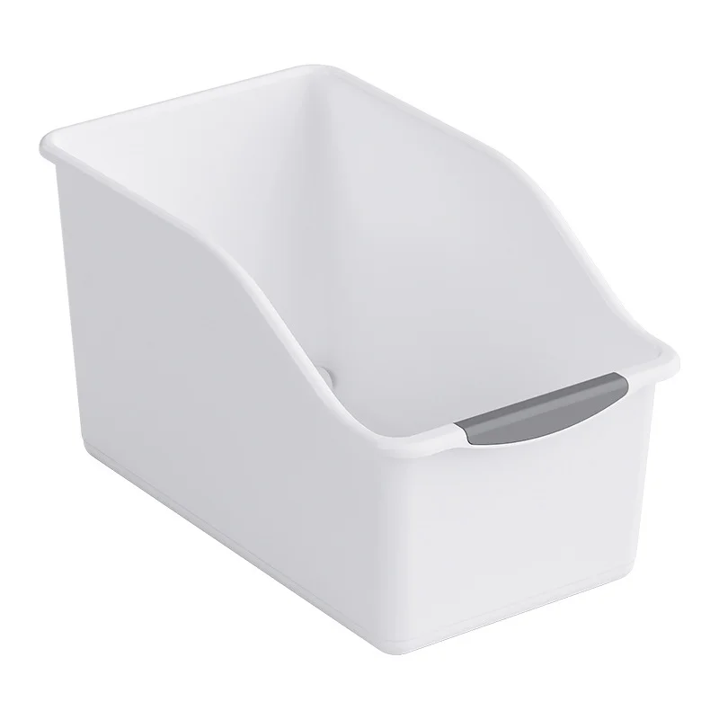 Gebogen plastic opbergbakkenset - Multifunctionele huisorganisatiedozen voor schoonmaakmiddelen en huishoudelijke benodigdheden
