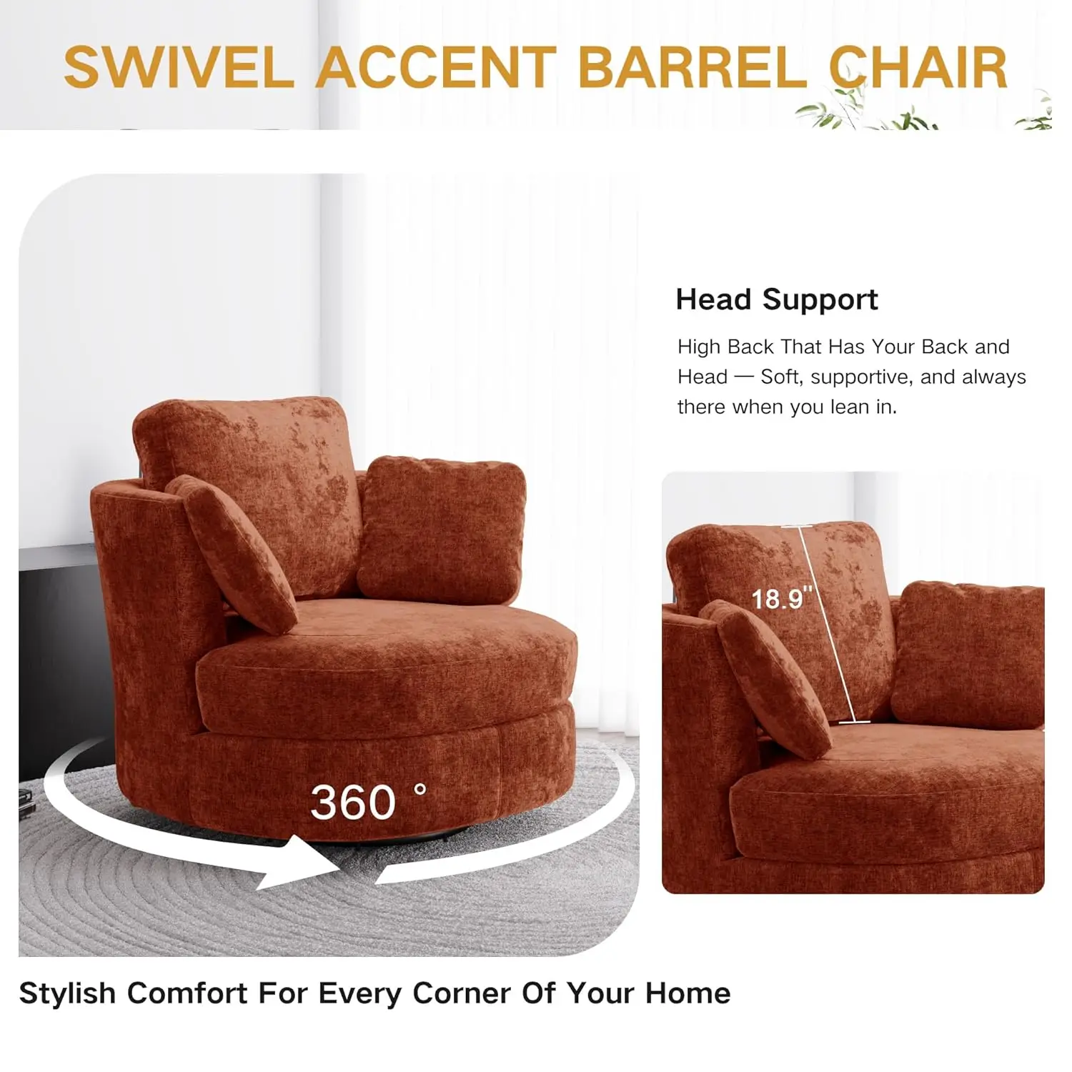 Thumbnail 3 - #10 Discounted Swivel Lounge Chairs Worth Buying
