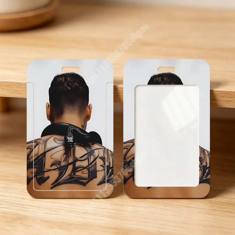 Rapper Y-Yeat ADL Lyfestyle Plastic Card Holder Worker ID Card Clear Transparent Employee Visitor Pass