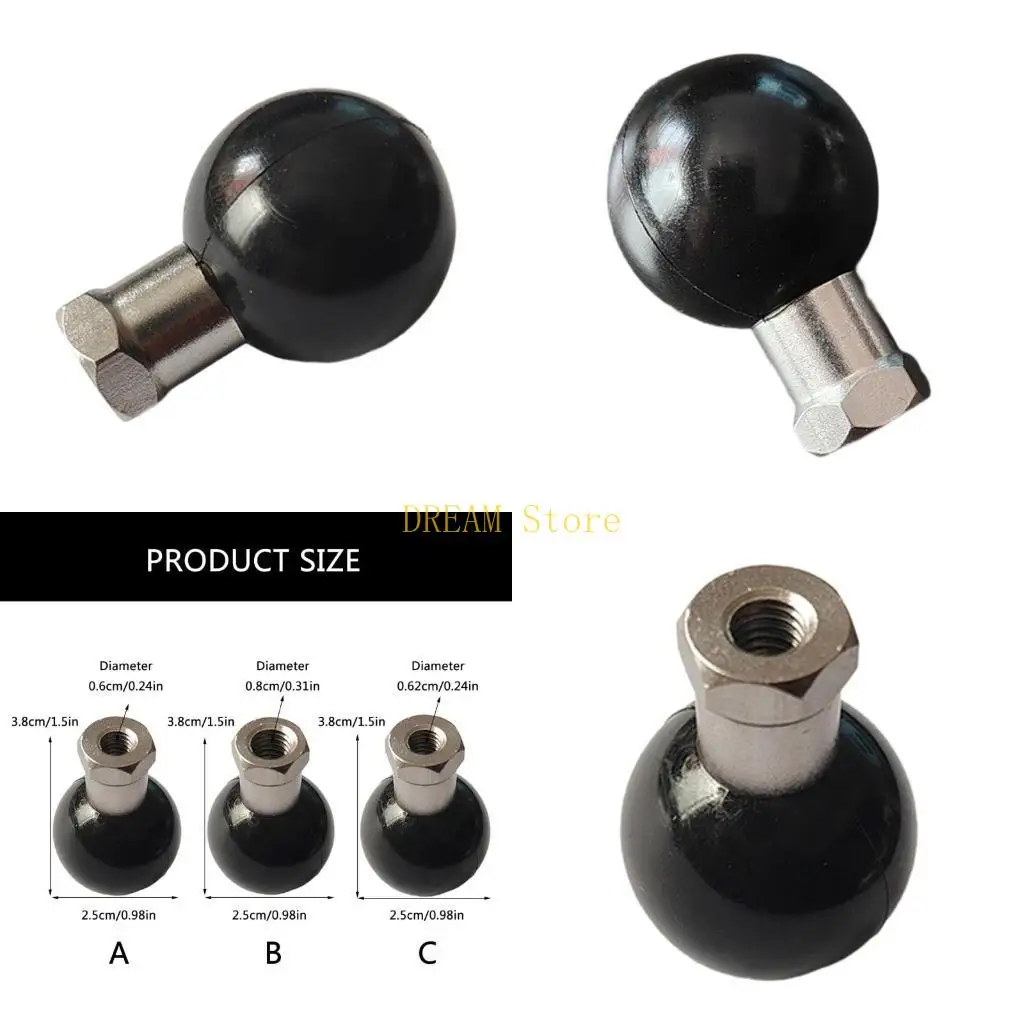 

Versatility 25mm Balls Head Adapter for Flexible Adjustment in Photography Equipment Setups Phone Mount Accessory best sale