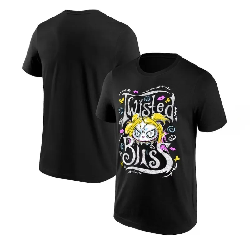 Alexa Bliss Merch 2026 T-shirt unisexe pour hommes, hauts à manches courtes, vêtements à la mode, hauts décontractés Y2K