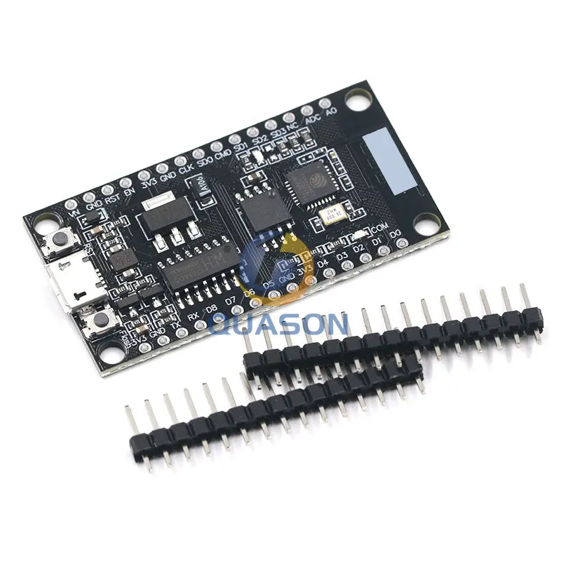 NodeMCU V3 Lua WIFI module integration of ESP8266 + extra memory 32M Flash, USB-serial CH340G