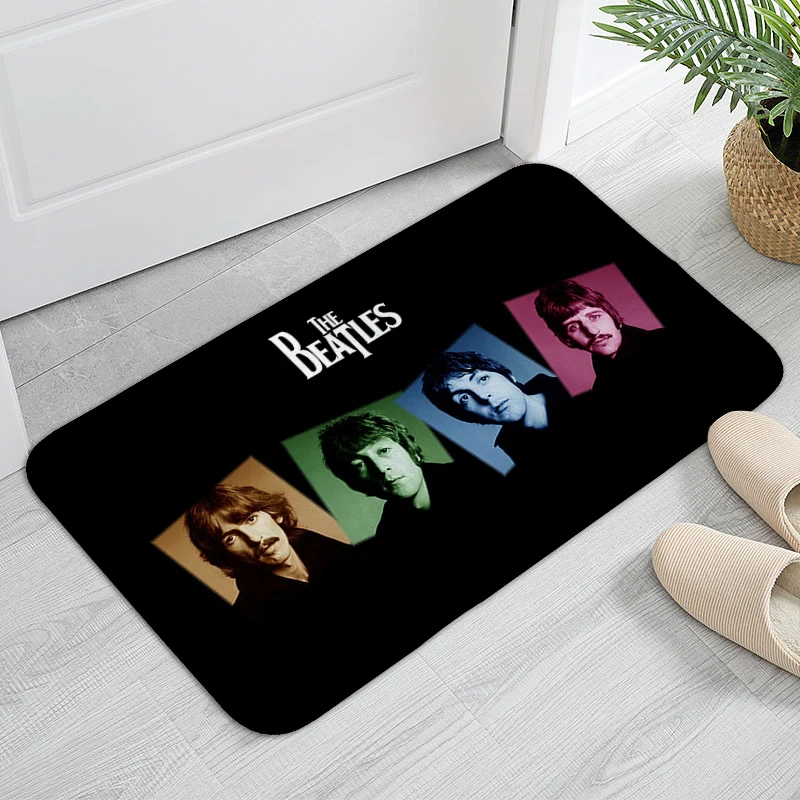 Room Floor Carpets The A-Beatles Band Outdoor Entrance Doormat Useful Things for Home Bathmat Bedroom Living Room Rug Foot Mat