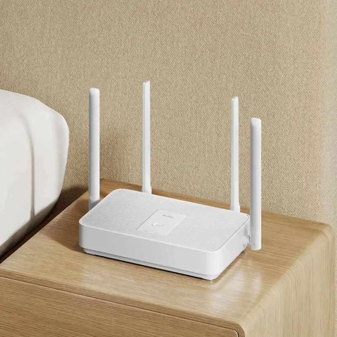 99% New Xiaomi Redmi Router AX1800 WiFi6 2.4/5GHz Dual MIMO-OFDMA 128MB ROM Dual-Band Wireless Signal Amplifier Gigabit Router