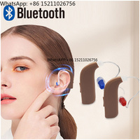 Yonker Cic Bte Deaf Invisible for Deafness Amplifier Sound Digital Rechargeable bluetooth Hearing Aids for Seniors