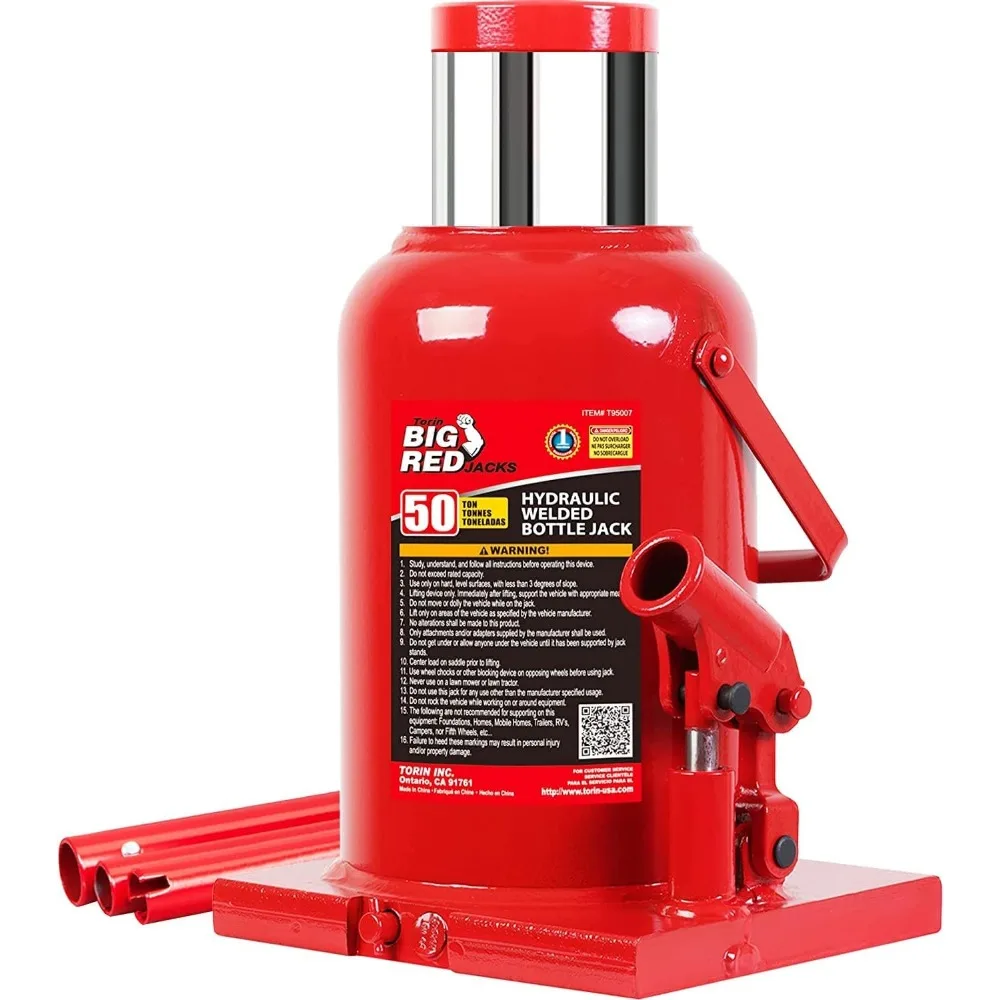 

50-Ton Capacity Welded Hydraulic Car Jack for Automotive Repair and Residential Lifting