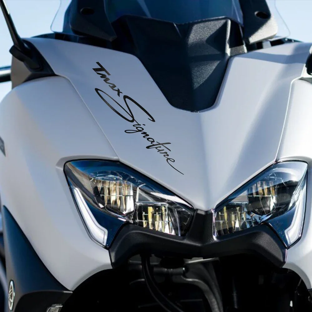 For YAMAHA TMAX 560 530 500 Motorcycle Scooter Stickers TMAX Front Stripe Decals Waterproof Creative Decoration Car Accessories