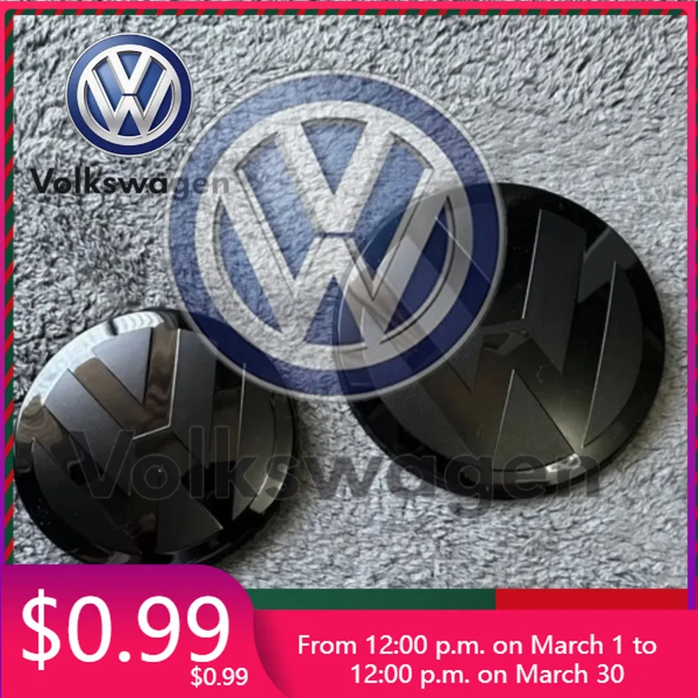 

Car Sticker For VW Volkswagen Golf MK6 MK7 MK7.5 MK8 2010-2024 Car Modification Logo Sticker Not Affect ACC Front Rear Emb
