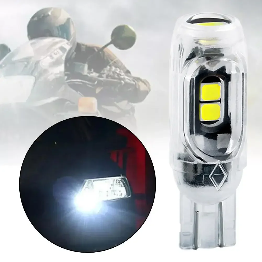 

Motorcycle Car Turn Light LED 5SMD 12V Flashing Super W5W Universal Car Bright Headlights Waterproof T10 2835 Motorcycle