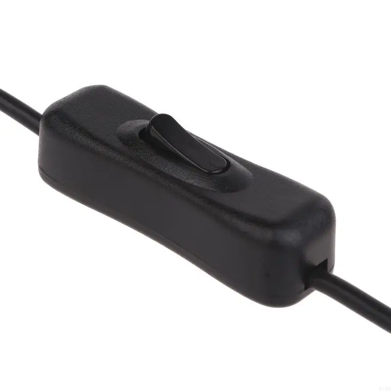 E1PF Type C Male to Female Extension Cable with Inline Power Switch for 4