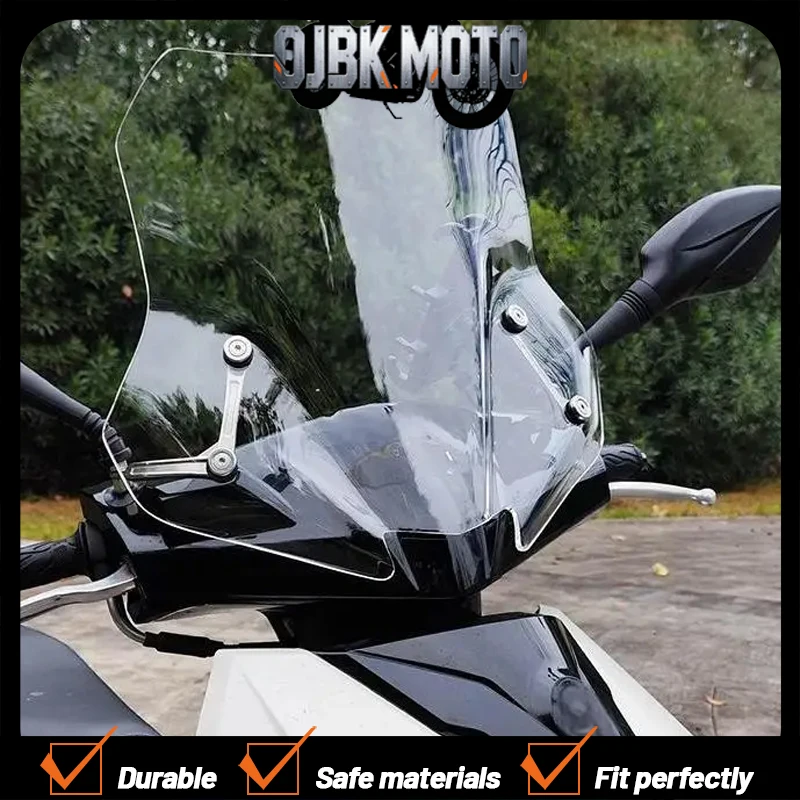 【Perfect fit】For Suzuki UY125 windshield modification accessories Suzuki UY125 motorcycle front windshield bracket + windshield
