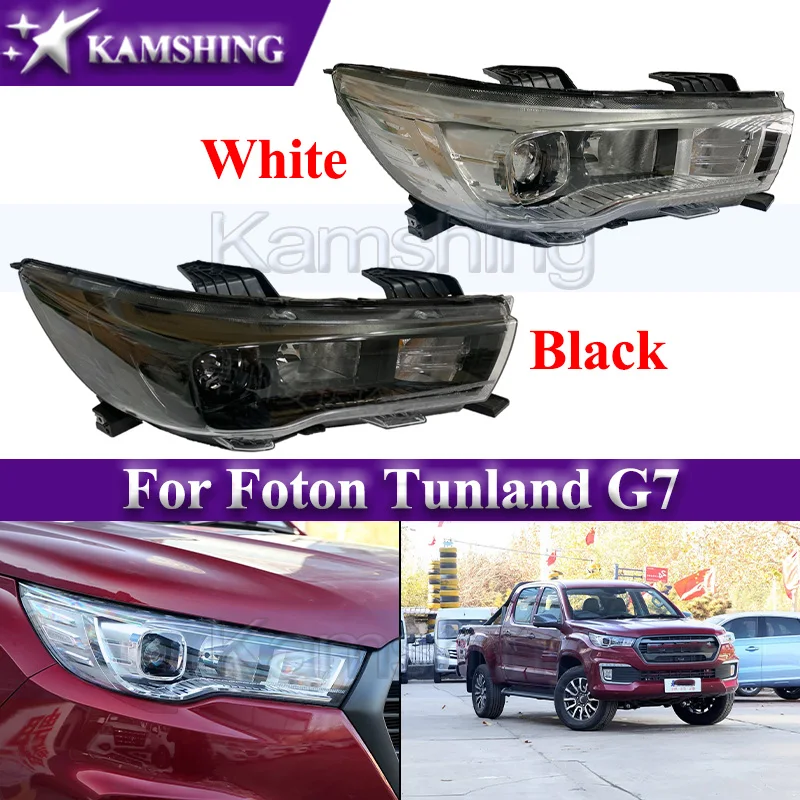 

Kamshing Front Bumper Headlight For Foton Tunland G7 Front Head Light Headlamp Head Lamp
