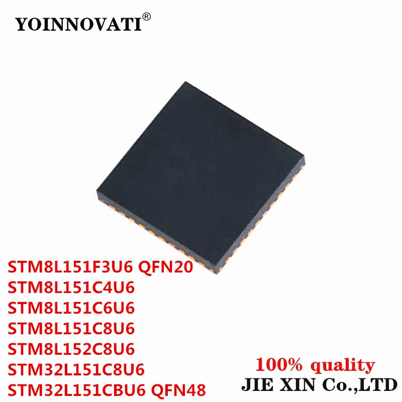 STM8L151F3U6 QFN20 STM8L151C4U6 STM8L151C6U6 STM8L151C8U6 STM8L152C8U6 STM32L151C8U6 STM32L151CBU6 QFN48