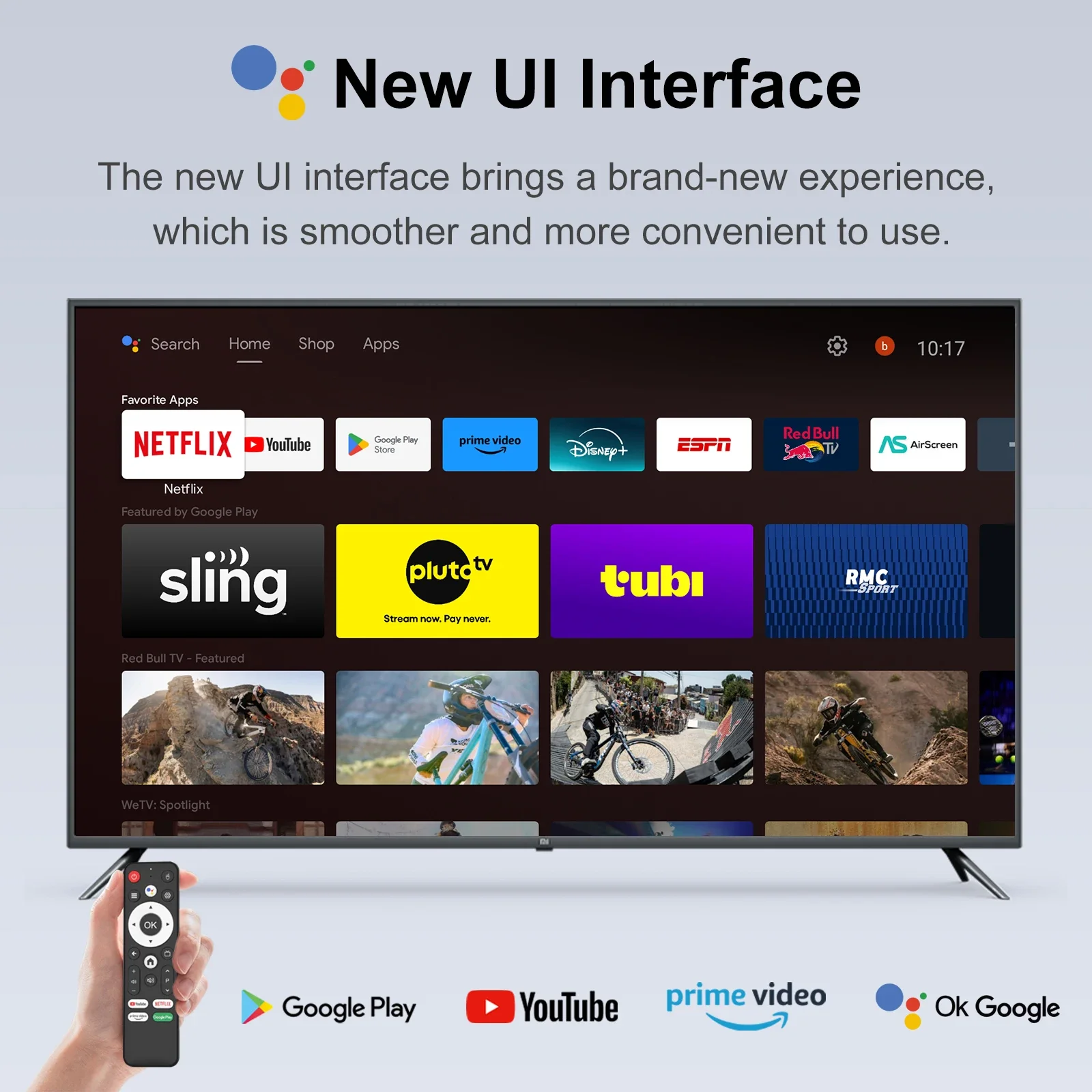 H96 MAX Amlogic S905L3 Androidtv 14.0 AI ATV Box 4K Dual 2.4G/5G WiFi Google Voice Assistant HDR10+&H.265 Supported Set Top Box