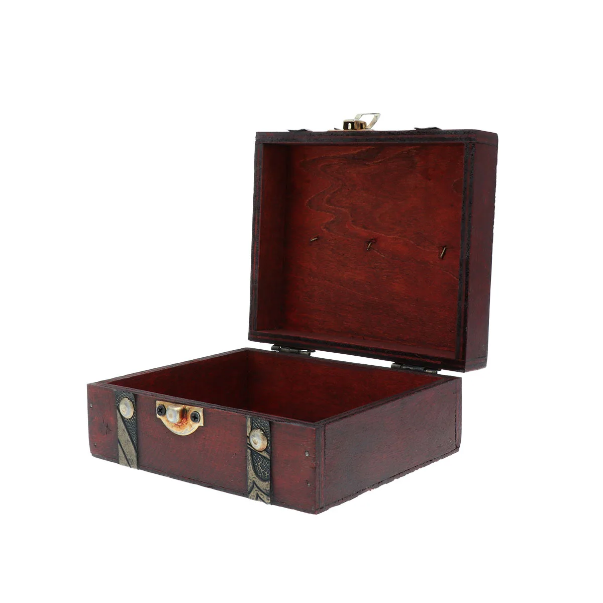 

Double Belt Small Wooden Storage Boxes Ancient Design for Bedroom Desk Schoolroom Drawer Sitting Room Garden