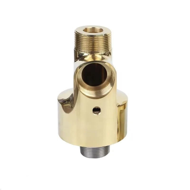 HD15-4' Right Rotary Factory Stainless Steel Slip Ring Automation Cooling Water Rotary Joint for Plating