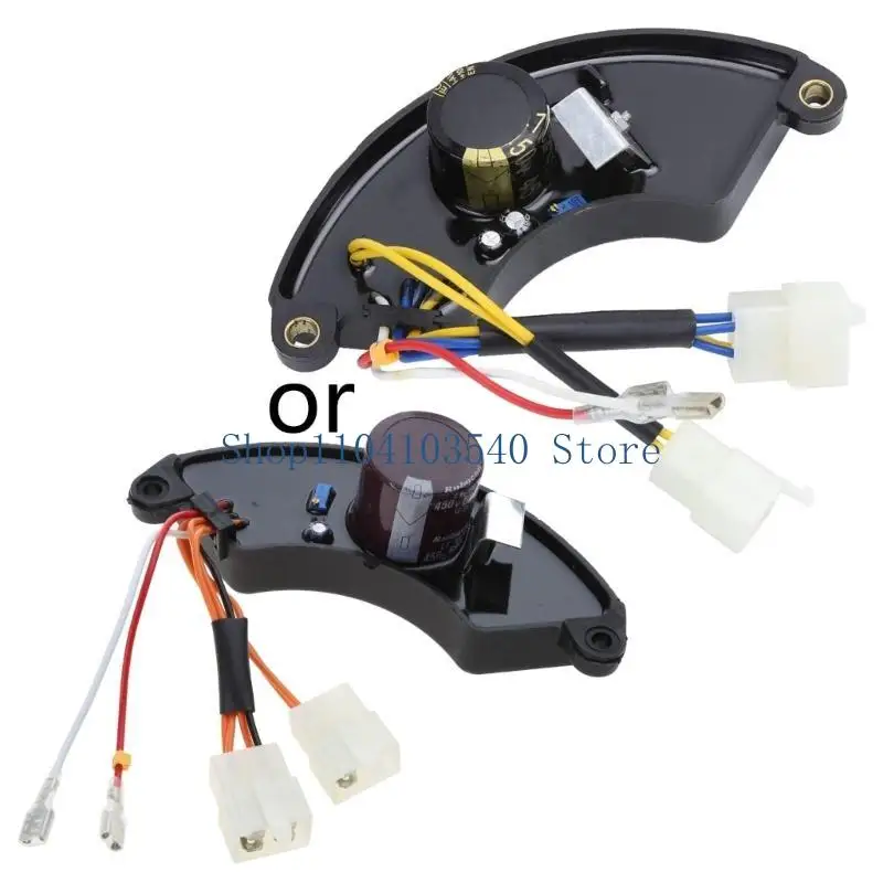 02DC Gas- Generator AVR Voltage Regulator 8KW 400V Three Phase Voltage Regulator Rectifier Module-