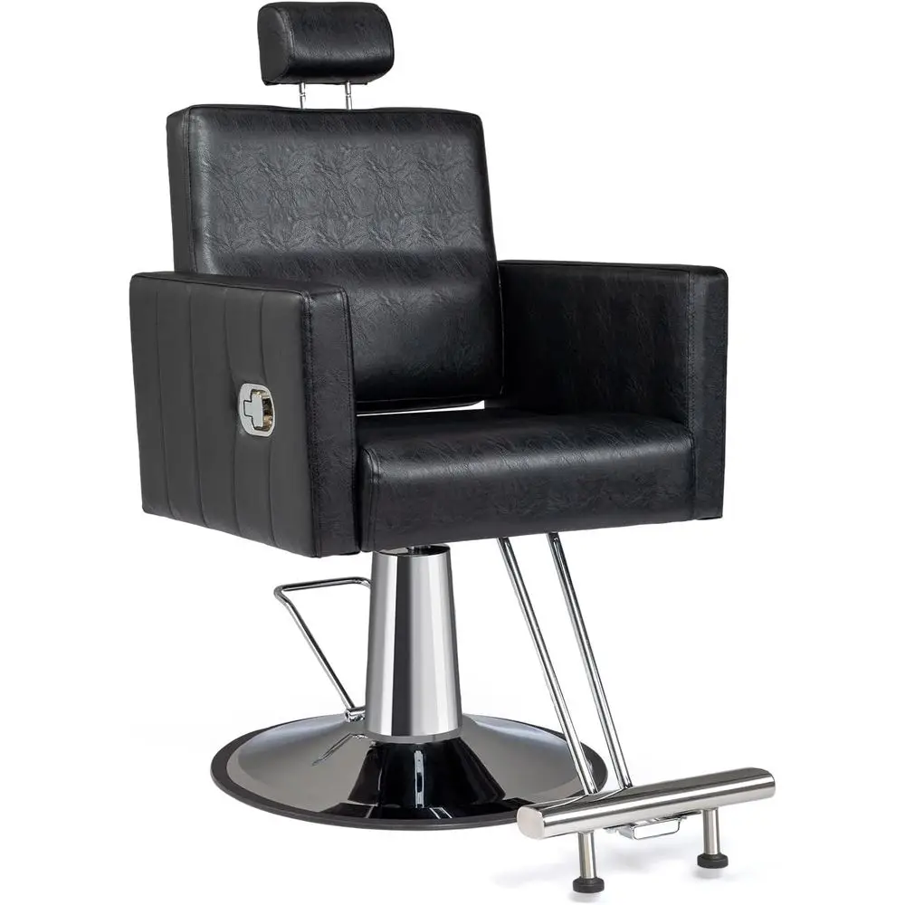 

Кресло-реклайнер для парикмахерской или салона красоты, кресло для укладки, восковой депиляции, плетения кос, мытья и сушки волос, парикмахерское кресло или кресло для барбершопа