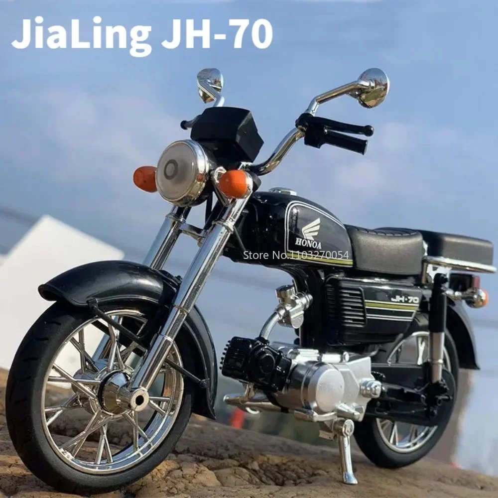 

1/10 Honda JiaLing JH-70 Alloy Motorcycle Model Car Toy Diecast Simulation Metal Retro Street Sport Classic Motorbike Collection