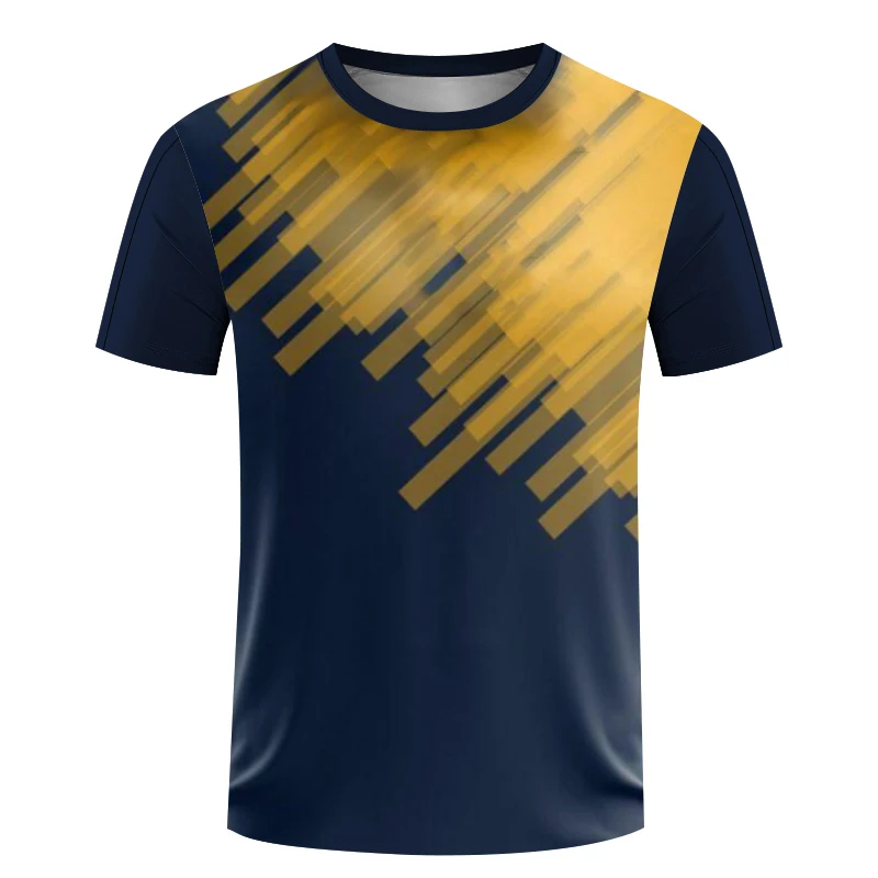 Breathable Mens Tshirt Summer Competition Wear Womens Quick Dried Tennis Wear Outdoor Running Fitness Short Sleeve Plus Size Top