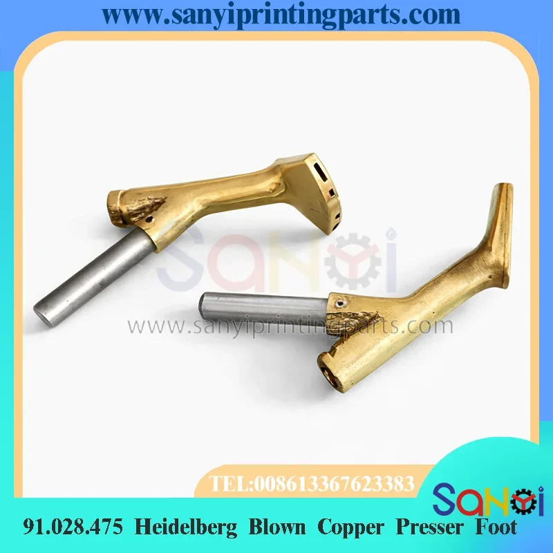 1 Piece Heidelberg SM102 Blown Copper Presser Foot 91.028.475 For Printing Machine Parts