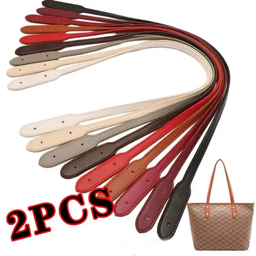 Moda 2 uds 72CM bolso de cuero PU mango accesorios de repuesto bolso correa cinturón bolso de niña correas correas de hombro