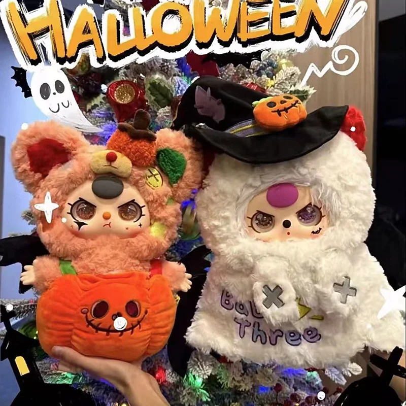 

Baby Three Happy Halloween, ограниченная серия, 400% серия, экшн-фигурки, игрушки, кавайные куклы, модель для девочек, подарок-сюрприз на день рождения для ребенка