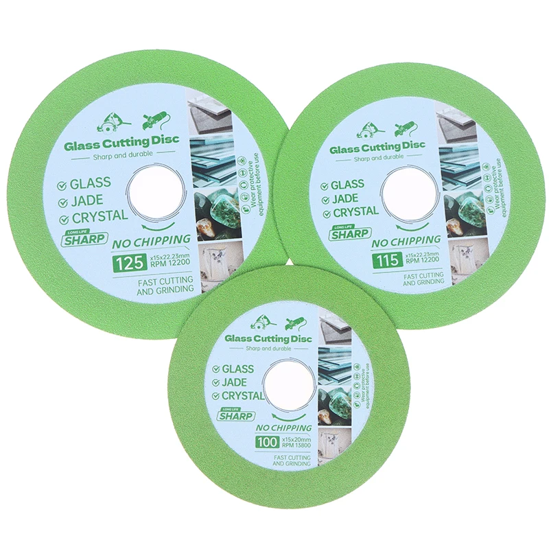 1 個ガラス切断ディスク 100/115/125*20.23 ミリメートル超薄型鋸刃ダイヤモンド翡翠ワインボトルセラミックポリッシュアングルグラインダーマシン